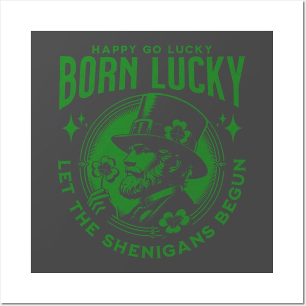 Born Lucky. Wall Art by lakokakr